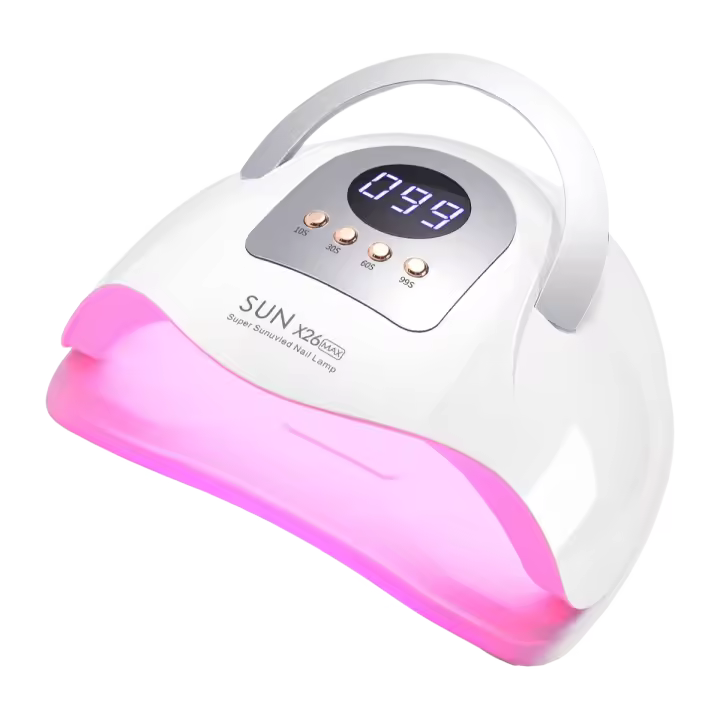 Secador de Uñas Profesional Inteligente Lámpara LED UV de Gran Potencia de 380W con 81 LEDs para Manicura Belleza - 1