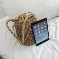 Bolso de hombro hecho a mano para mujer, bolsa de playa con diseño tejido de paja, Bolso pequeño de viaje - details 20