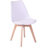 Sillas de ComedorBasic - Pack de 4 Sillas Nórdicas en Blanco, Negro y Gris con Asiento Tapizado y Patas de Madera de Haya Maciza (Negro) - details 11