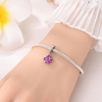 Pulsera de Mar de Metal 925 Diseño de Toruga Marina Accesorios de Joyería DIY - details 23