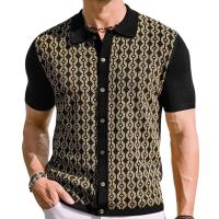 Nuevo Cardigan para Hombre Camisas Informales de Negocios de Alta Calidad con Estampado Premium - details 0