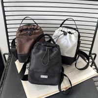 Bolso de hombro con cordón de nailon, bolso cruzado ligero de estilo coreano para mujer, bolso de cubo de gran capacidad con correa ajustable - details 26