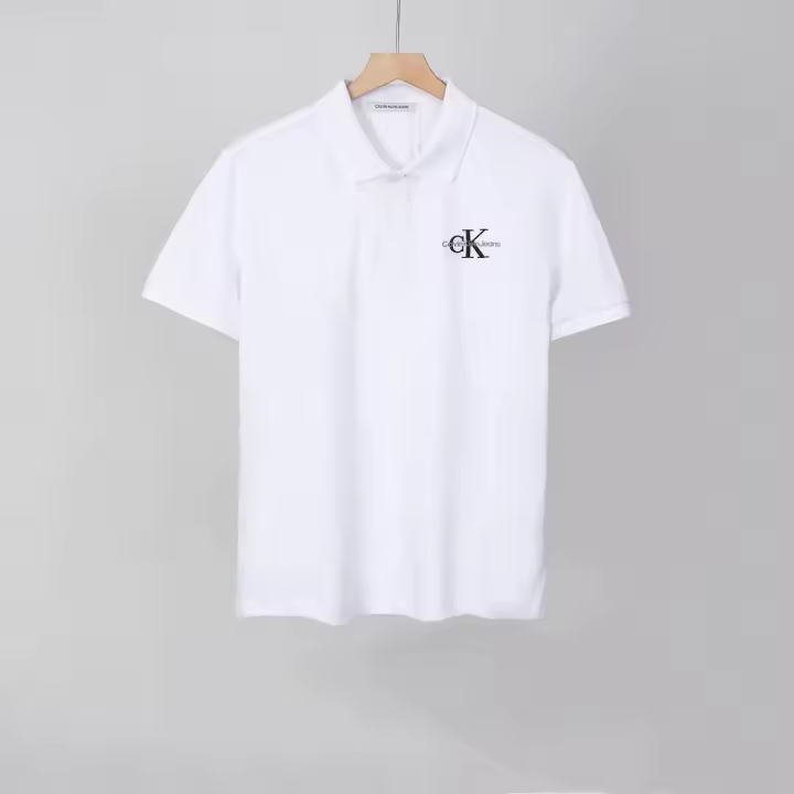 Nuevo estilo de verano con pequeño logo bordado en el pecho, camisa POLO para hombre de primera línea - 1