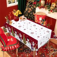 Mantel desechable Holly Xmas wer Cover adornos navideños para el hogar 2024 Navidad Noel regalo Decoración de mesa - details 4