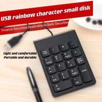 USB Numeric Keypad Wire Numpad Digital 19 Key  Keyboard For PC Laptop Notebook Tablets Accounting Number Pad Bank Stocks - details 0