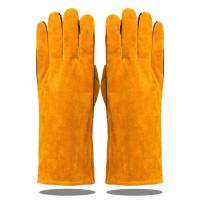 Soft Welding Gloves Anti-scalding Heat Resistant Gardening Safety Gloves Durable Protective Leather Working Gloves Farms - details 6