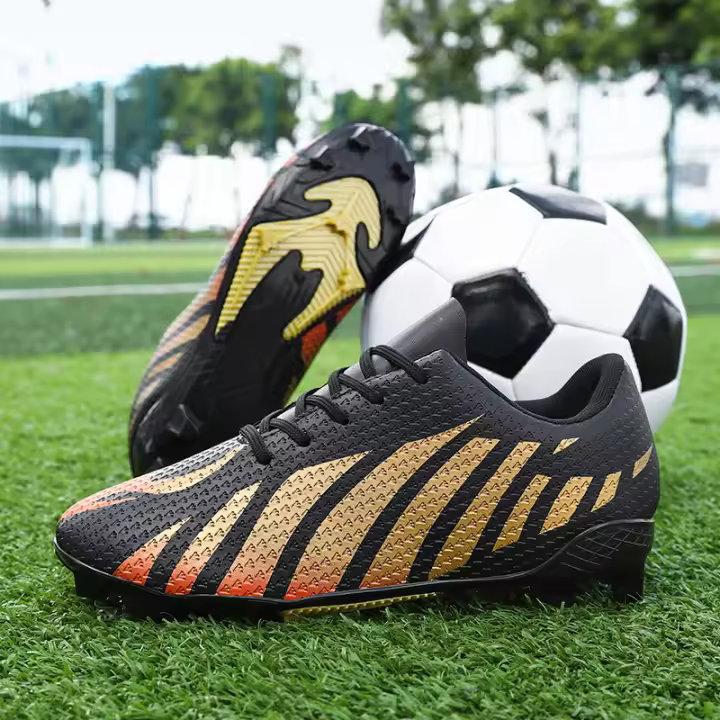 1 par de zapatillas de fútbol de la parte baja de la juventud con tachuelas cortas para el entrenamiento, competición - 1