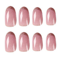 24 PCS, uñas postizas de cobertura total, fáciles de quitar, para técnico de uñas, uso diario - details 3