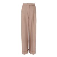 Pantalones de Moda Coreana para Mujer Pantalones de Trabajo de Cintura Alta y Pierna Ancha - details 12