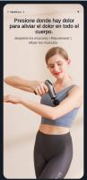 Pistola de Masajes Portátil con 4 Cabezales para Relajación y Recuperación - details 11