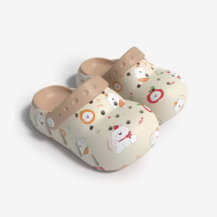 Impresionados Zapatillas de Verano para Niños y Niñas Diseño de Dibujos Animados Lindo Bolso de Cabeza Ideal para Playa y Afuerte - 1