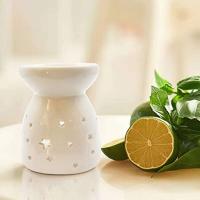 Portavelas de cerámica para té, aceite perfumado, calentador de cera, decoración para dormitorio, sala de estar, balcón, Patio, mesa - details 5