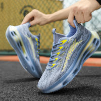 Zapatos deportivos informales para hombre, zapatillas para correr con cordones para exteriores, zapatillas deportivas para hombre - details 7