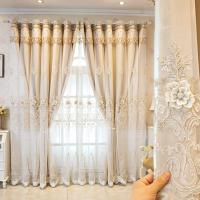 Cortinas Opacas con Ojales, Doble capa,Aislantes térmicas, Ventanas Modernas de salón para patio, cocina y dormitorio,1 Pieza - details 0