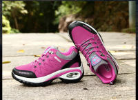 Zapatillas deportivas con cámara de aire para mujer, zapatos atléticos para caminar, transpirables, con cordones, de plataforma alta, informales - details 11
