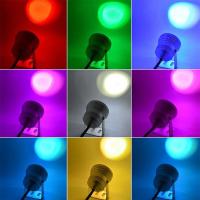 RGB 10W 12V LED bajo el agua 16 colores impermeable IP67 fuente iluminación de luz de piscina - details 5