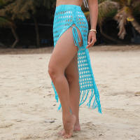Falda de Playa de Verano Desirecat Cubierta de Traje de Baño de Malla de Poliéster Ligera y Secado Rápido Vestidos de Playa para Mujeres - details 2