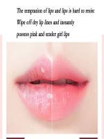 Mascarilla de Labios Hidratante de Noche Brillo Labial Engrosador Belleza para la Piel del Rostro - details 1