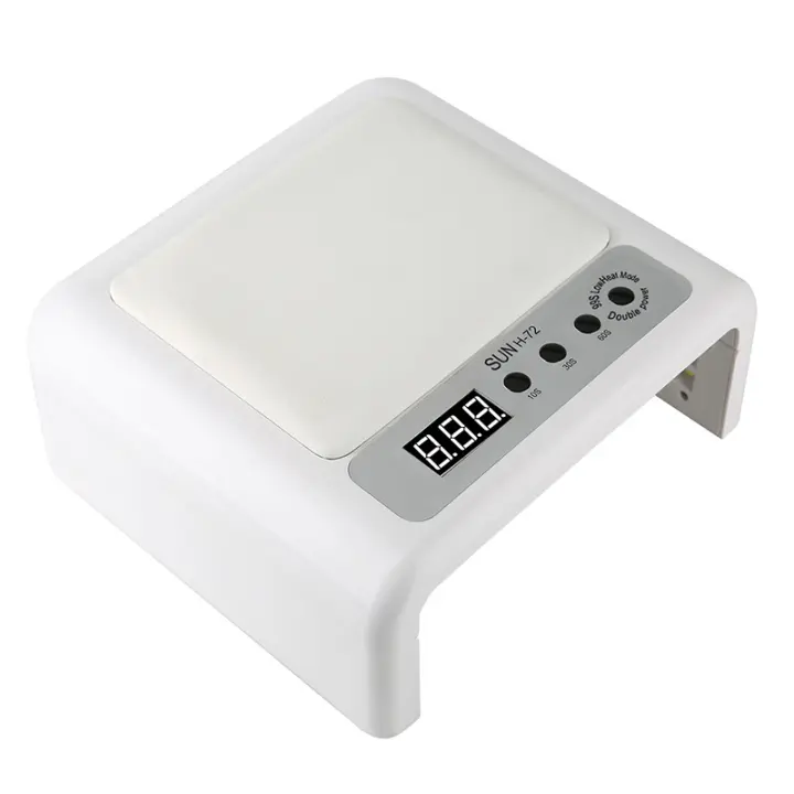 Lámpara de UVA LED Profesional para Uñas Secado Rápido de 288W para Gel 72 LED Ajuste de 4 Horas - 1