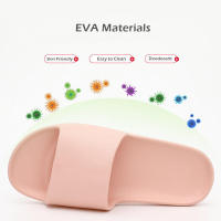 Zapatillas de moda para hombre y mujer, sandalias suaves de EVA, zapatos ligeros para amantes, toboganes de baño antideslizantes, chanclas de plataforma para el hogar, Verano - details 7