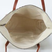 Bolsa de playa a rayas 2024, bolso de hombro para las axilas, bolso de lona informal de gran capacidad. - details 28