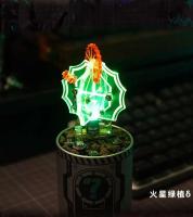 Plantas verdes de Marte, modelos ensamblados de Metal, rompecabezas 3D, juguetes para adultos, adornos de bloques de construcción - details 7