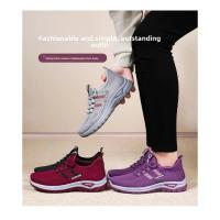 Zapatos deportivos transpirables a la moda para mujer, calzado informal de corte bajo para primavera, nuevo estilo, plantilla de EVA cómoda superior de malla - details 3