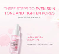 LAIKOU Sakura juegos para el cuidado de la piel limpiador Facial crema suero tóner hidratante brillo Anti arrugas Kit de cuidado Facial - details 18