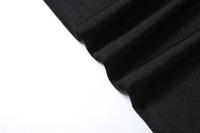BUNO Vestido clásico elegante para mujer, ropa de noche con escote halter, hombros descubiertos, espalda descubierta, manga larga - details 15