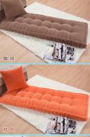 Cojín grueso de pana para el hogar y la Oficina, cojín largo de Color sólido, Tatami, personalizable, para el suelo, para invierno - details 7