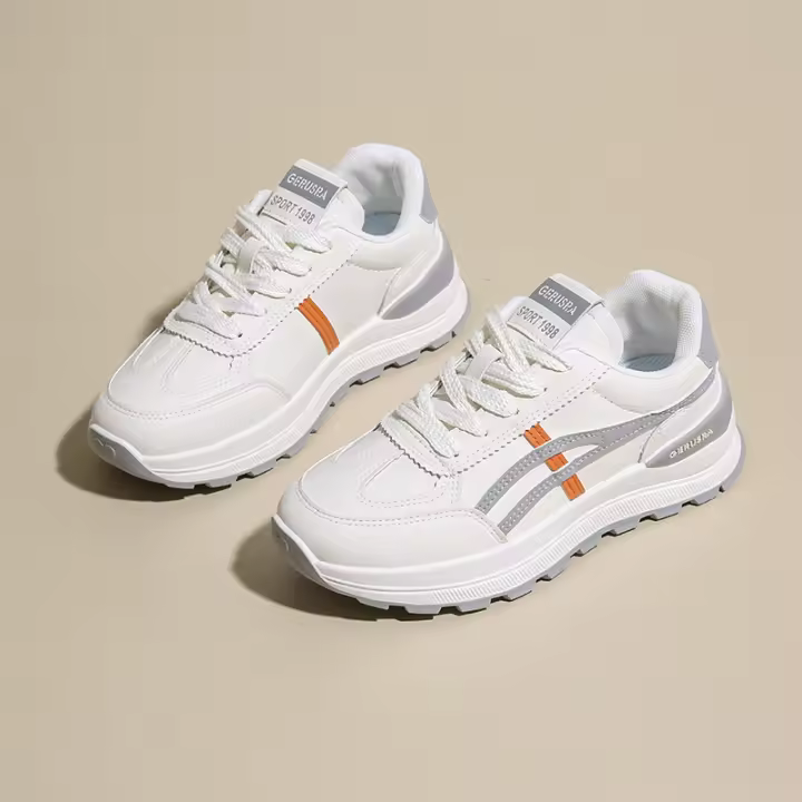 Zapatillas Casuales para Mujer Estilo Coreano 2025 Primavera Plataforma Deportiva de Correr para Estudiantes Ep918 - 1