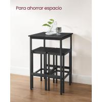 Mesa de Bar con Taburetes Mesa Comedor con 2 Sillas Mesa de Cocina Pequeña Taburetes de Barra - details 13