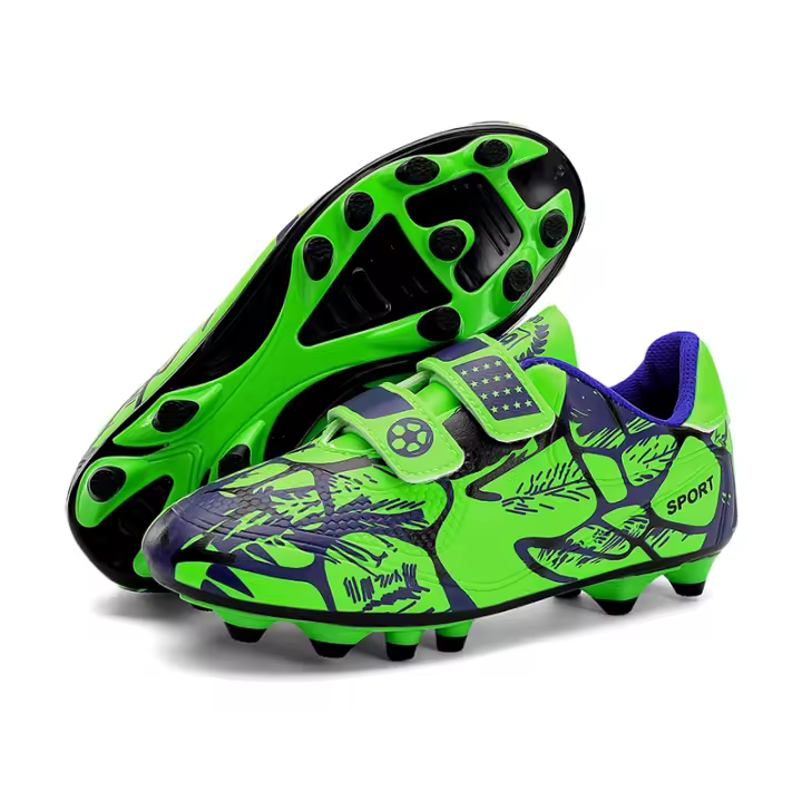 Los zapatos de fútbol de uñas largas para niños son adecuados para jugar al fútbol, ​​terreno arenoso y pedregoso y otros lugares. - 1