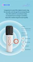 Máquina de Karaoke inalámbrica portátil con micrófono Dual, Altavoz Bluetooth PA, sistema KTV DSP, sonido estéreo HIFI, luces LED de colores RGB - details 15