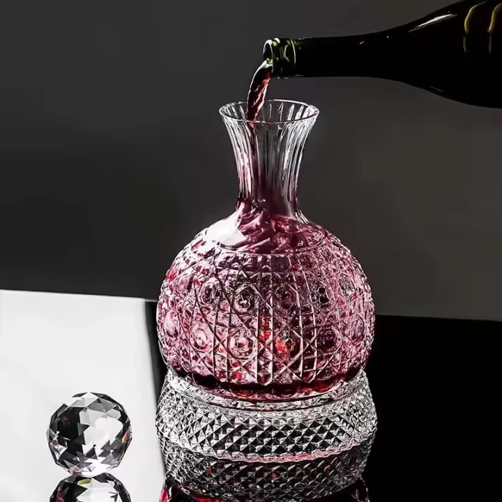 Aireador de vino giratorio para copa de vino, botella, taza, regalo creativo, taza doméstica de 1500ml - 1