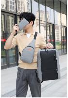 Mochila para Laptop de 15.6 pulgadas para Hombre Impermeable con Puerto de Carga USB Mochila de Negocios de Verano Resistente al Desgaste con Dacron Forro de Nylon - details 24