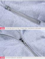 Otoño e Invierno nueva moda traje de mujer chándales casuales con capucha sudadera de lana conjunto de tres piezas - details 18