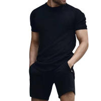 Camiseta de Manga Corta para Hombres en Verano Estilo Deportivo de Moda de Cinco Puntos - details 9