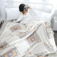 Manta de Algodón Jacquard Suave y Transpirable Ideal para Hogar y Sofá Cubierta de Cama de Verano - details 27