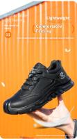 Los hombres de trabajo de seguros de zapatos anti-smash anti-perforación aislados cuatro estaciones de trabajo ligero resistente al desgaste zapatos impermeables de la obra - details 8