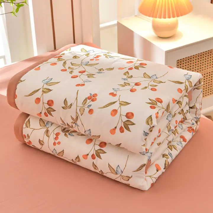 Bonenjoy-edredón de verano con estampado, edredones para cama 90/135, colcha acolchada, edredón fino, edredones suaves para el hogar (sin funda de almohada) - 1