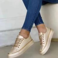 Zapatillas Deportivas para Mujer Cómodas Plataformas con Punta Redonda y Cadena de Cuero a la Moda - details 7