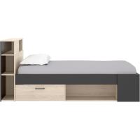 , Cama Compacta de 90 x 190 con Cajones, Blanco, 96 x 99 x 218 cm - details 16