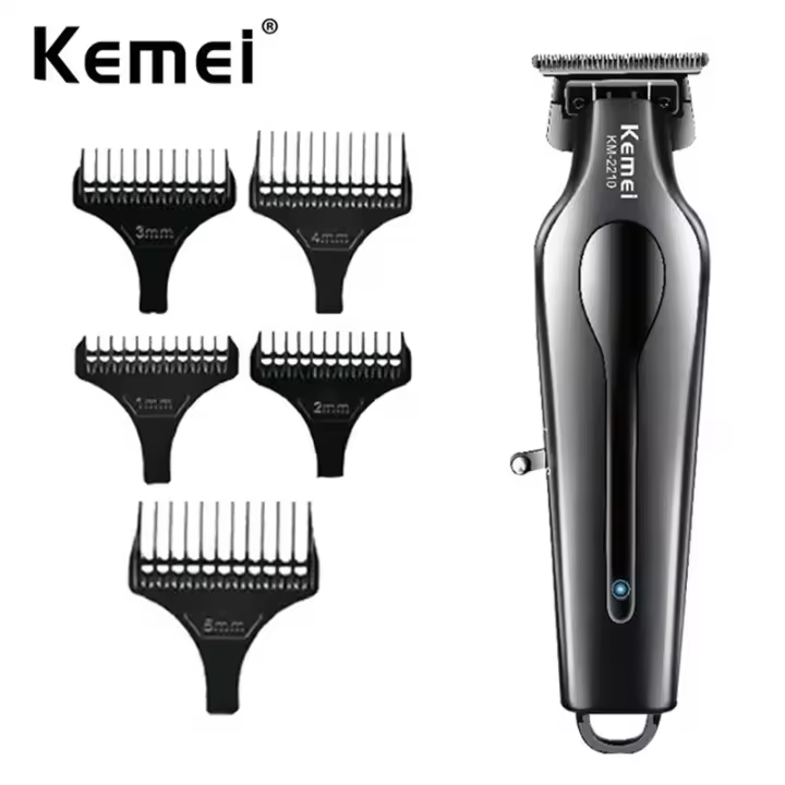 Recortadora de pelo de precisión inalámbrica para hombres, cortadora de cabello profesional, recortadora de barba, cortadora de cabello recargable, cero Gapped - 1