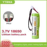 Batería de Litio Recargable 18650 3.7V 2500mah 3500mah para Luz LED de Pesca Altavoz Bluetooth 4.2V Baterías de Emergencia DIY YTBNA - details 1