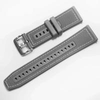Correa de Nylon Silicona para Huawei GT 5 2 Pro/Watch 4 Pro/Watch 3 45mm 46mm/Gear S3 Frontier - details 15