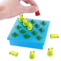 Frog-Juego De Mesa De ajedrez para Niños, juguete Lógico Montessori, Juego De desafío IQ - details 1