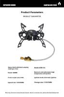 Lohascamping - Sartén portátil de propano IGT 4000W, quemador de butano, estufa de camping plegable, estufa de gas de alta potencia - details 20