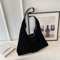 Bolso de Mano Transfronterizo para Mujer Nuevo, Versátil, Perfecto para Ir a Trabajar, Bolso de Hombro de Piel Retro, Bolso de Mujer con Textura de Gran Capacidad - details 1