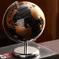 Mapa de constelación de globo del mundo para el hogar, adornos de escritorio de mesa, regalo, accesorios de decoración del hogar de oficina (dorado) - details 1